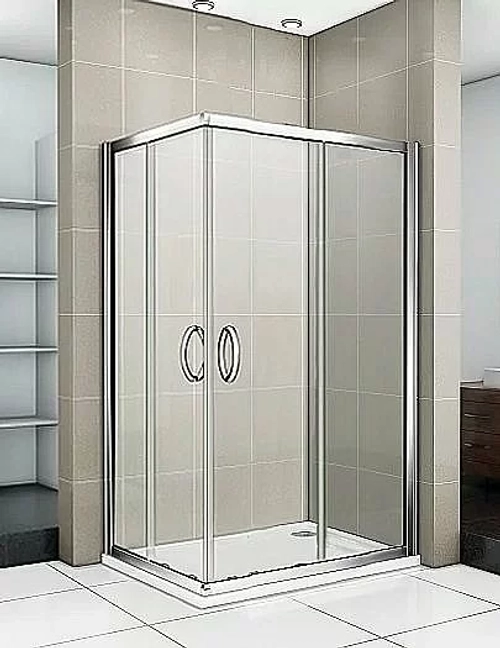 Душевой уголок Good Door INFINITY CR-120-90-C-CH стекло прозрачное/профиль хром