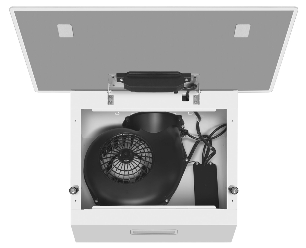 Наклонная пристенная вытяжка Meferi AIRBOX60WH LIGHT фото 14