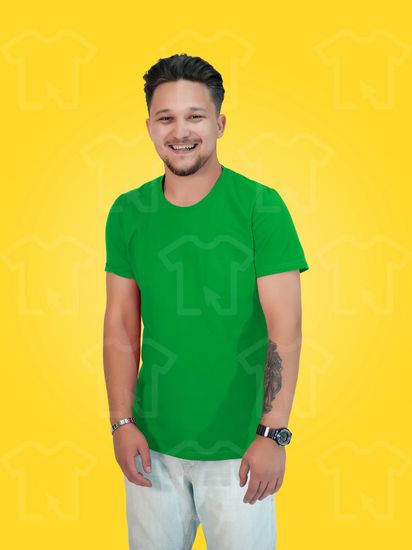 Футболка (стрейч, зелён)