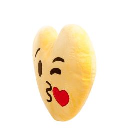 Lovely JOY EK-02 Подушка-сердце «Смайлик Поцелуй»