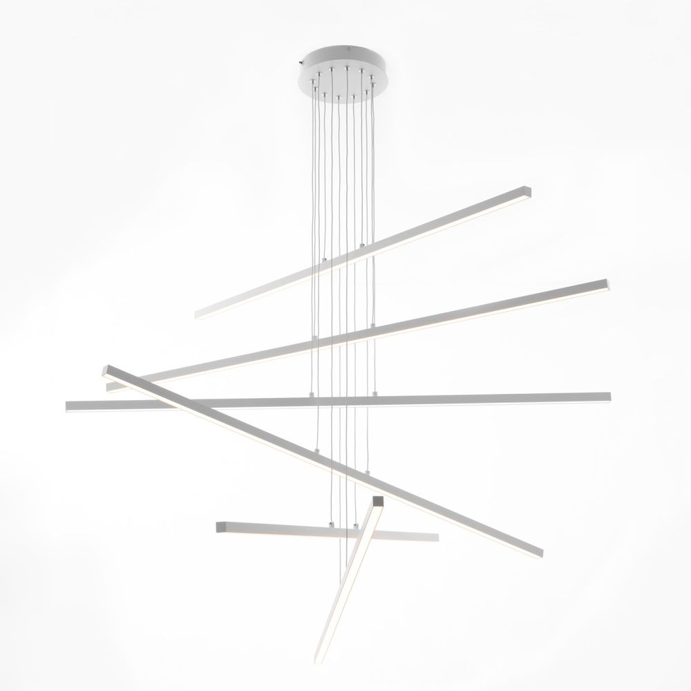 Citilux Стиг CL203260 LED Люстра подвесная с пультом Белая