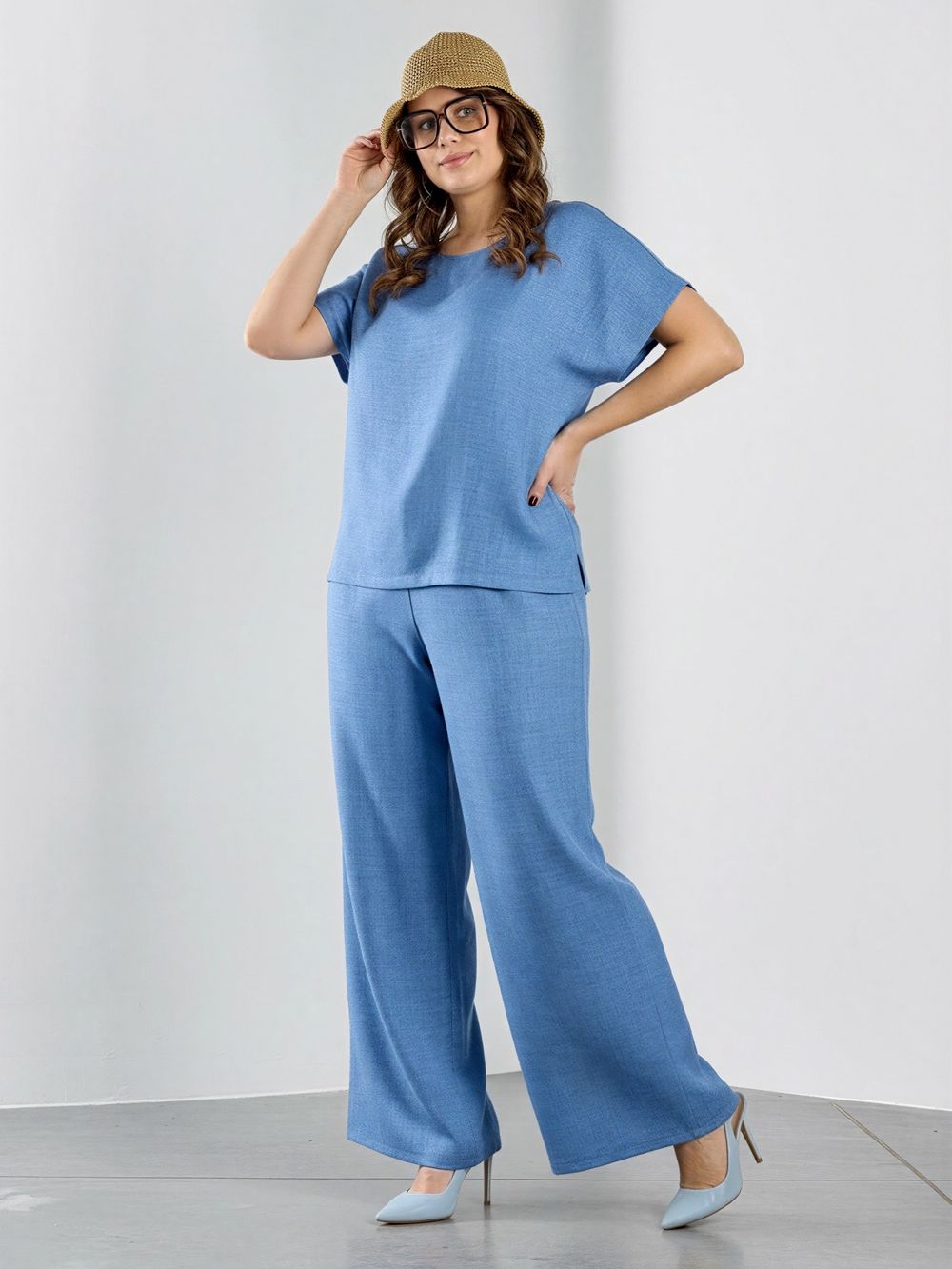 Брюки Женский каприз-2 Виотекс СИНИЙ