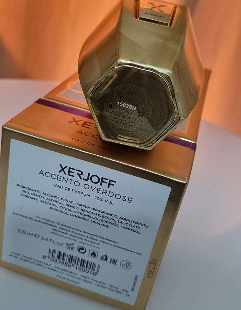 Xerjoff Accento Overdose 100ml (duty free парфюмерия)