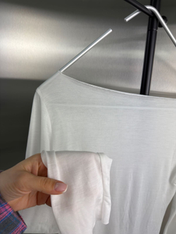 Лонгслив женcкий арт. 0100 цвет "белый"