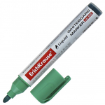 Маркер для доски, пулевидный, 2,38 мм, цвет зеленый, упаковка картонная коробка, Liquid, Erich Krause, 56096