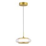 Светильник светодиодный, золотистый, прозрачный, FRITTELA, LED, 7