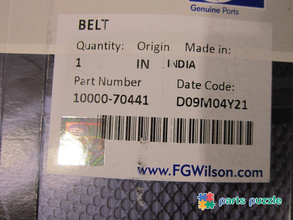 Ремень привода / BELT FAN АРТ: 10000-70441