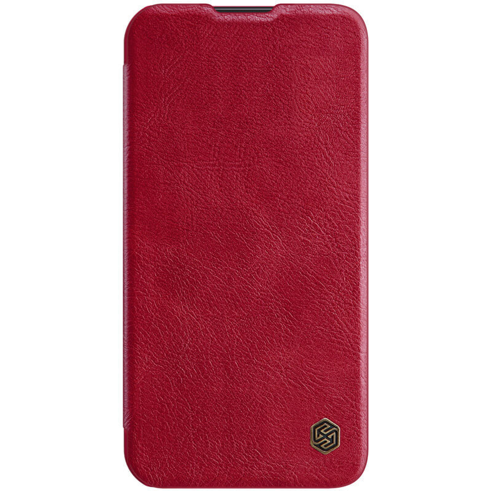 Кожаный чехол-книжка Nillkin Leather Qin Pro c защитой камеры для iPhone 13 Pro Max