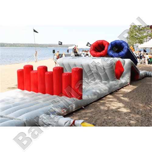 Спортивный надувной аттракцион "Полоса качалка"