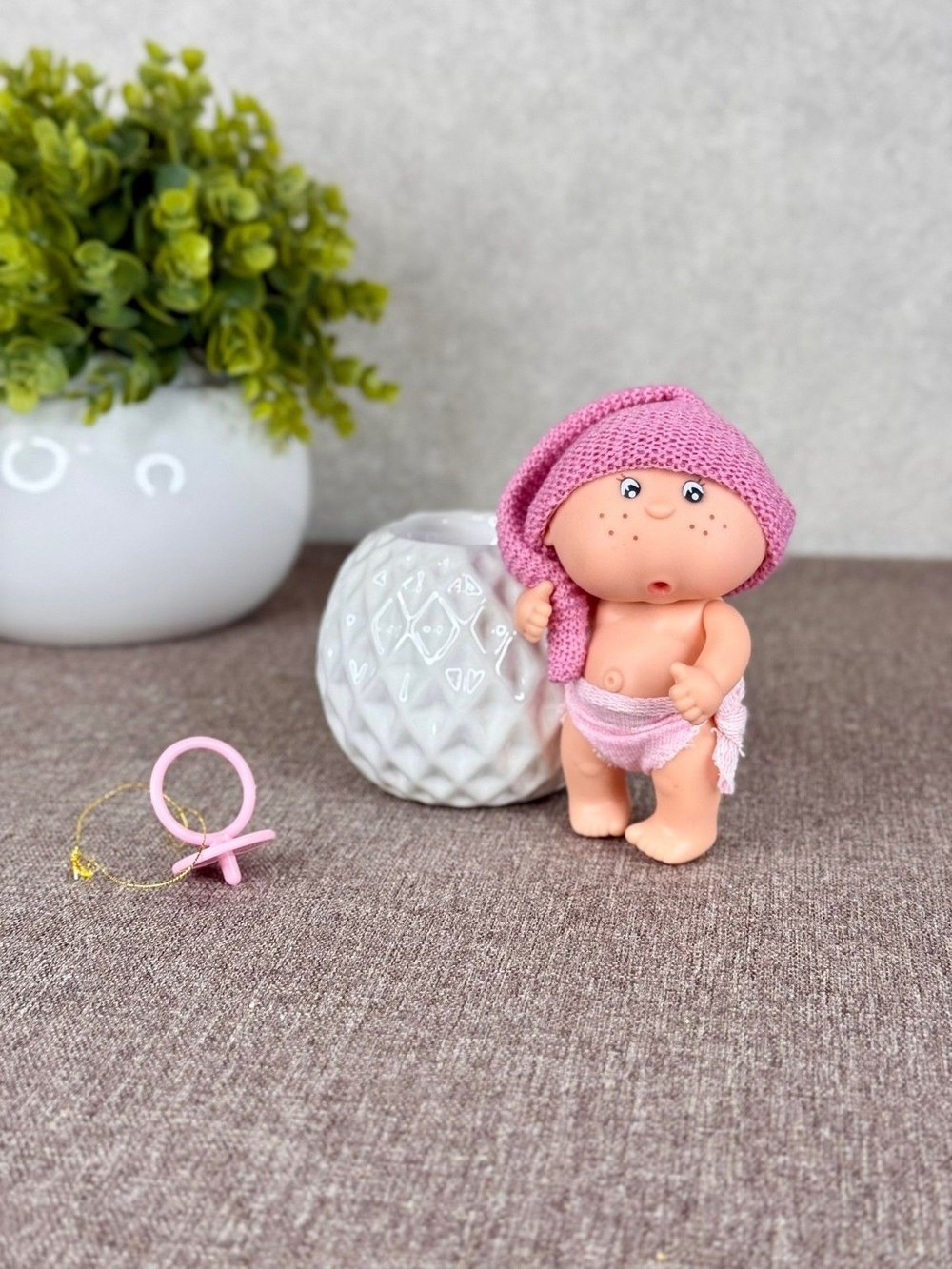 Пупс BERJUAN виниловый 12см Mini Gorditos (170A11)