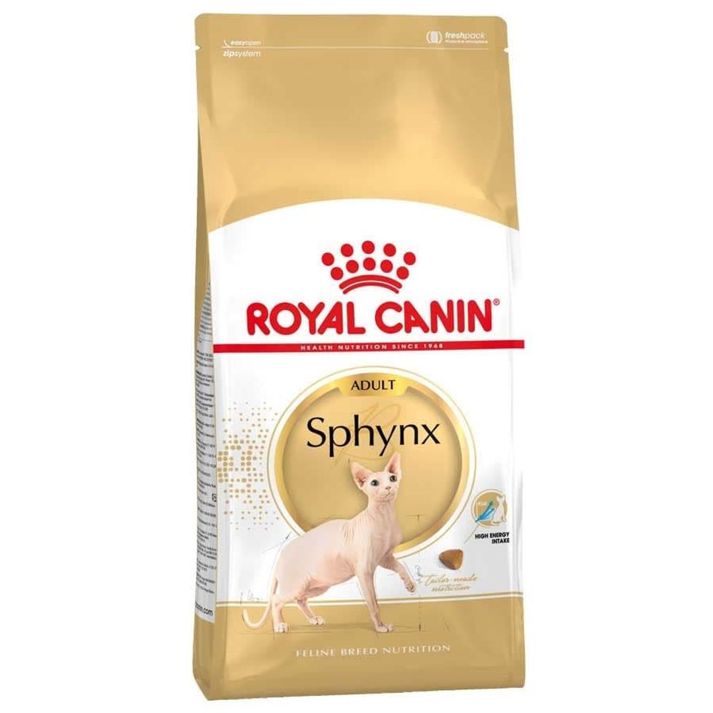 Сухой корм Royal canin Sphynx для взрослых кошек породы Сфинкс, пакет 2 кг