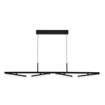 SL1018.403.04 Светильник подвесной ST-Luce черный/прозрачный LED 1*32W 4000K EUCLIDICS