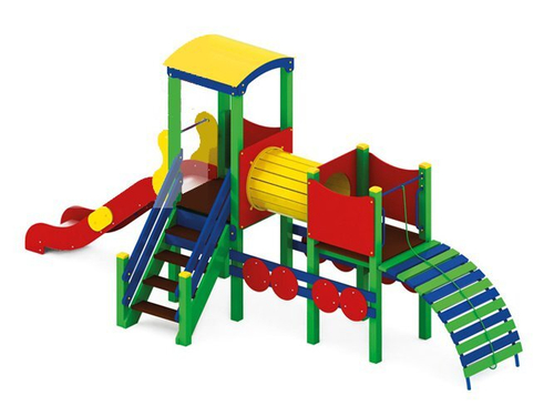 Игровой комплекс "Паровозик с горкой" (0901)