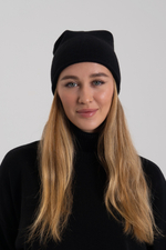 Шапка вискоза + шерсть лана