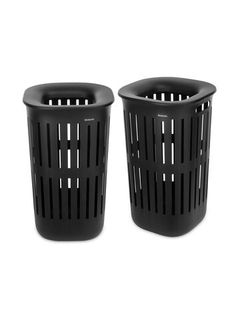 Набор корзин для белья Collect-It (55 л), 2 шт., Черный