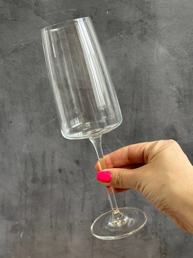 Бокал для шампанского, 388 мл, h 24 см, d 7,2 см, Sensa