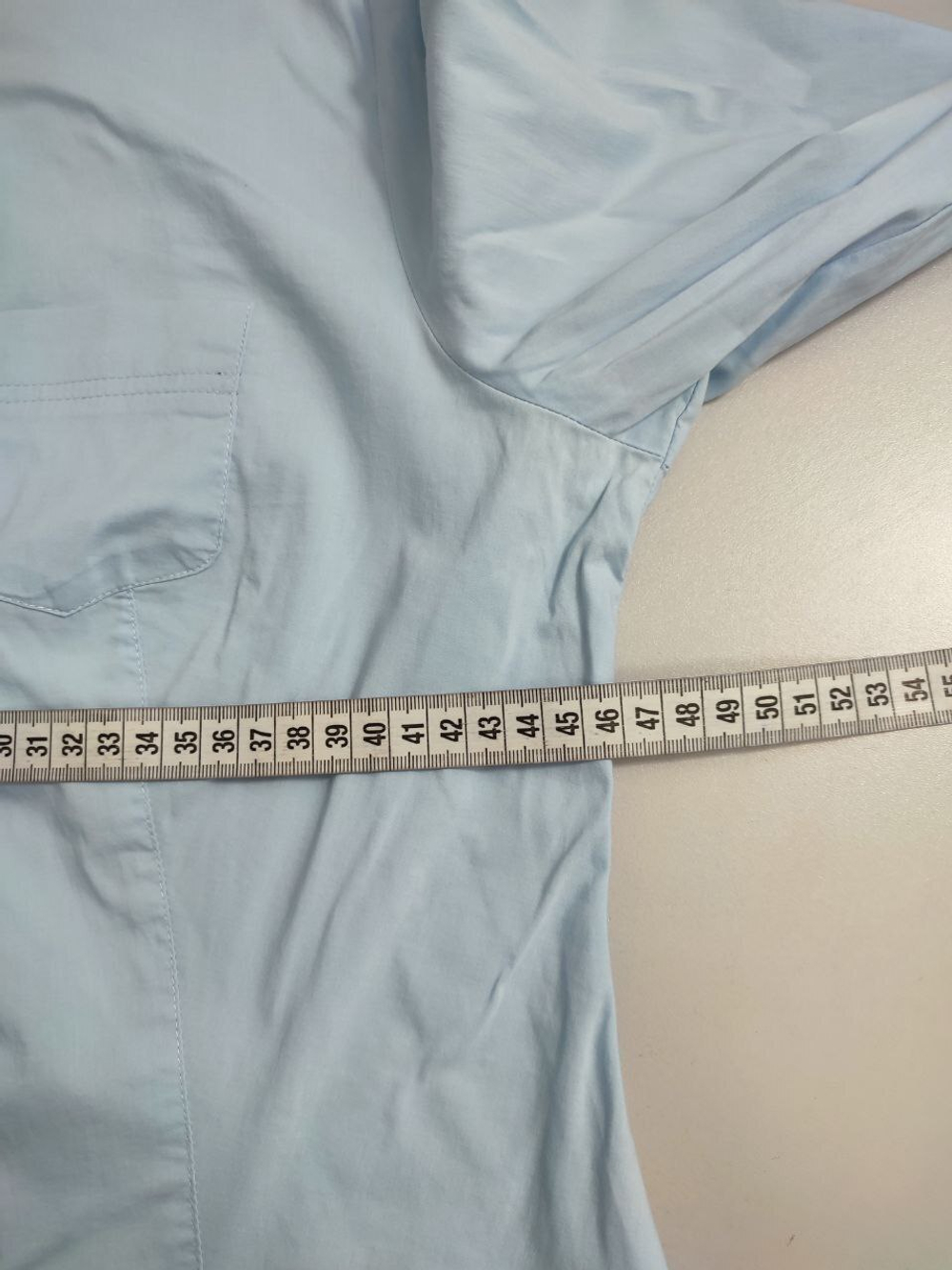 Рубашка Blauz голубая 44 размер