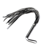 Плеть черная из искусственной кожи (43 см) (Цвет: черный)