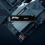 Память оперативная Kingston DDR5 16GB 6000MHz Fury Beast Black Expo RTL Gaming (KF560C30BBE-16)