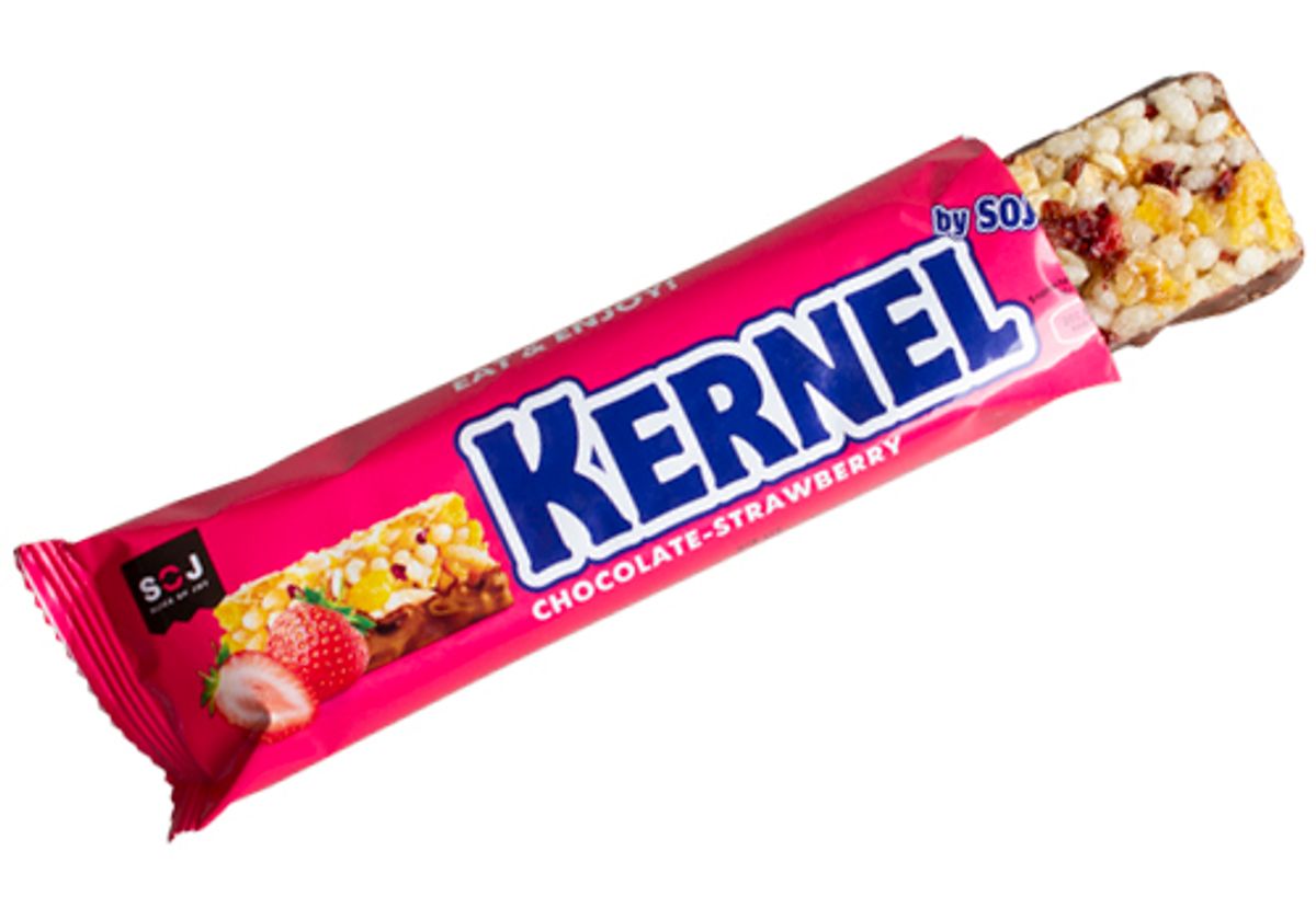 Злаковый батончик  Kernel с клубникой, 50г