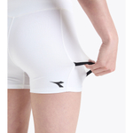 ОДЕЖДА ДЛЯ ТЕННИСА Женская, Шорты под платья DIADORA L SHORT TIGHTS POCKET .