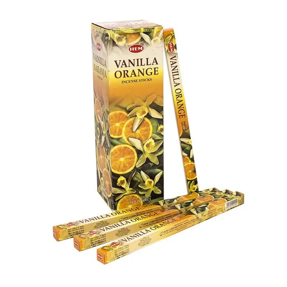 HEM Vanilla Orange четырехгранник Благовоние Ваниль Апельсин