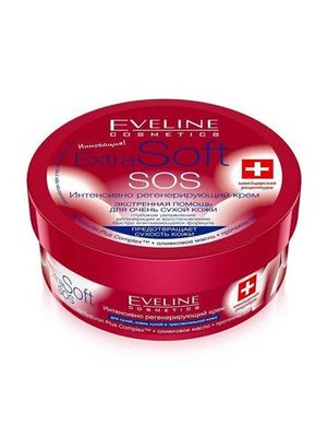 EVELINE.SOS ИНТЕНСИВНО РЕГЕНЕРИРУЮЩИЙ КРЕМ серии EXTRA SOFT, 200мл