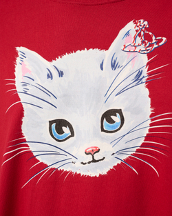 VIVIENNE WESTWOOD RED LABEL ФУТБОЛКА КРАСНАЯ С ПРИНТОМ