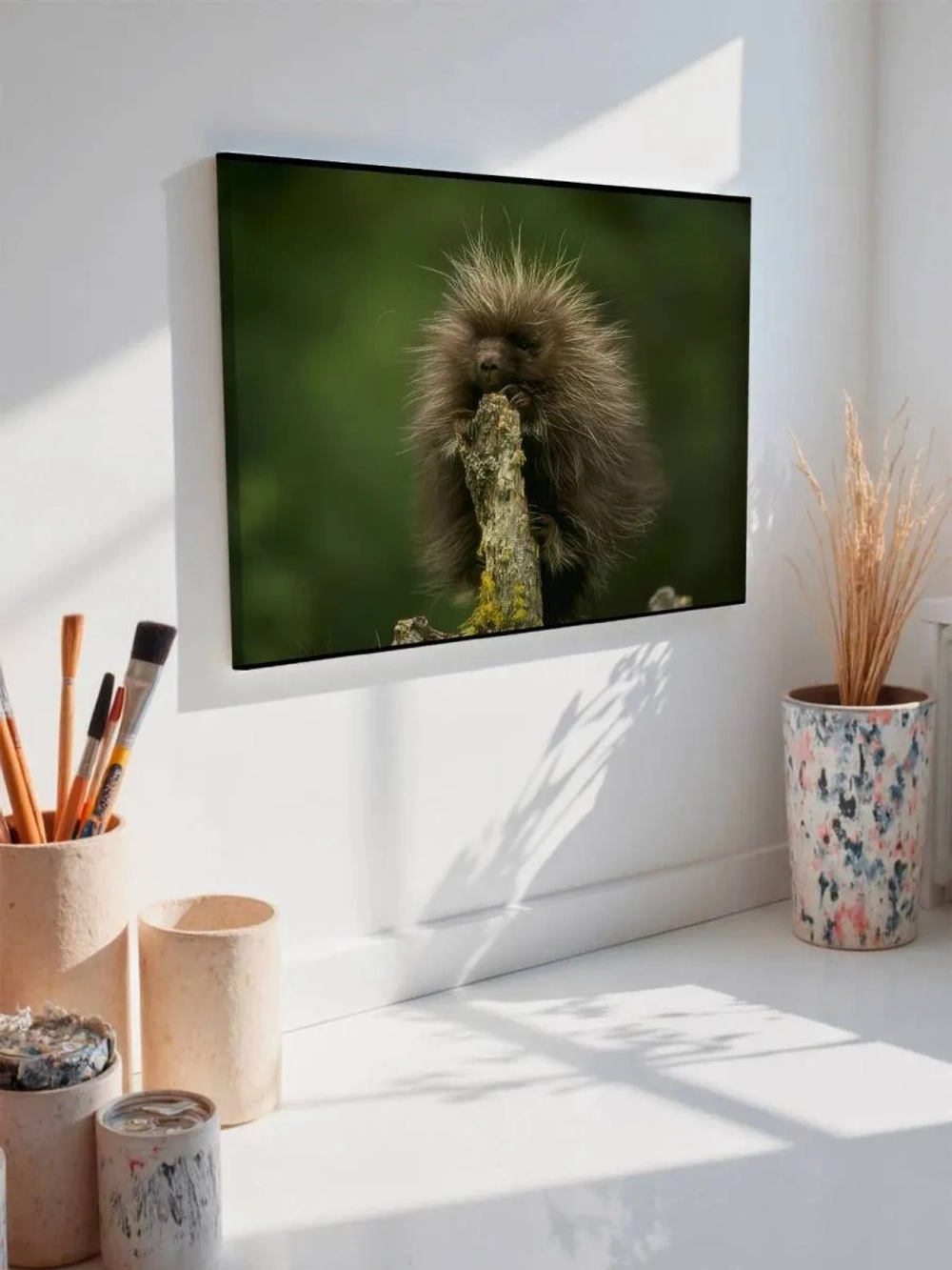 Картина на стену 40 X 50 Дикобраз