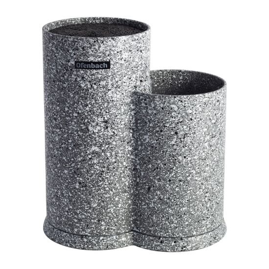 Подставка для ножей и кухонных принадлежностей двойная Ofenbach NB100213