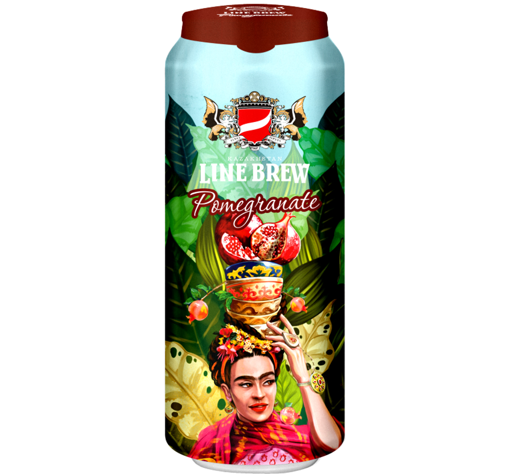 Пиво Line Brew Pomegranate 0,568 л. in can