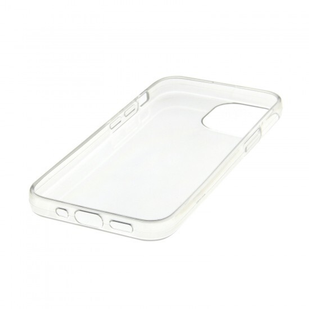 Силиконовый чехол для iPhone 13 Mini, 1 мм, 008291-1 Прозрачный