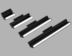 GL8095 BK черный IP20 9W 3000-6000K 220V 120° 220*25*138