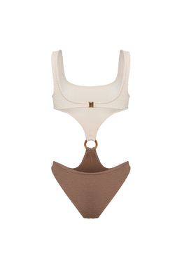 Купальник MILEY №304 Пломбир-Капучино