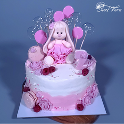 торт на заказ девочке на день рождения Кондитерская Сладкие Козырьки Sweet Visors Светланы Дегтеревой