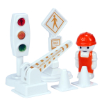 Игровой набор с транспортом, коробка 6688-153A