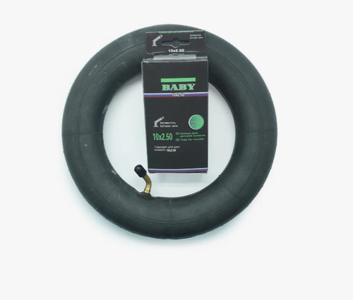 Камера для детских колясок и самокатов HOTA 10"x 2.50 - 3.00 AV 135°  бутиловая (50)