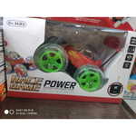 Светящаяся гоночная машинка Трюкач на Р/У "Race Game Power - Tipping Stunt Car" с подсветкой и звуком