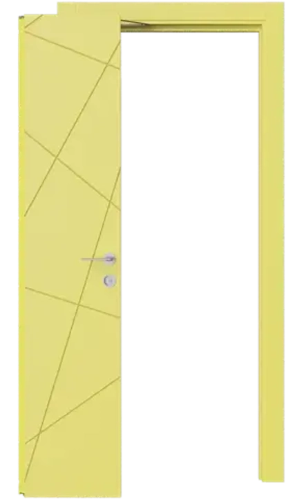 Межкомнатная дверь P1 со складной системой Compack