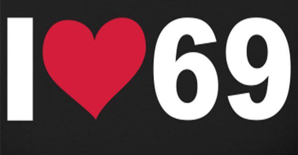 Маска I Love 69