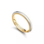 Кольцо из платины и жёлтого золота 18k,Tiffany 💠Together milgrain. В наличии