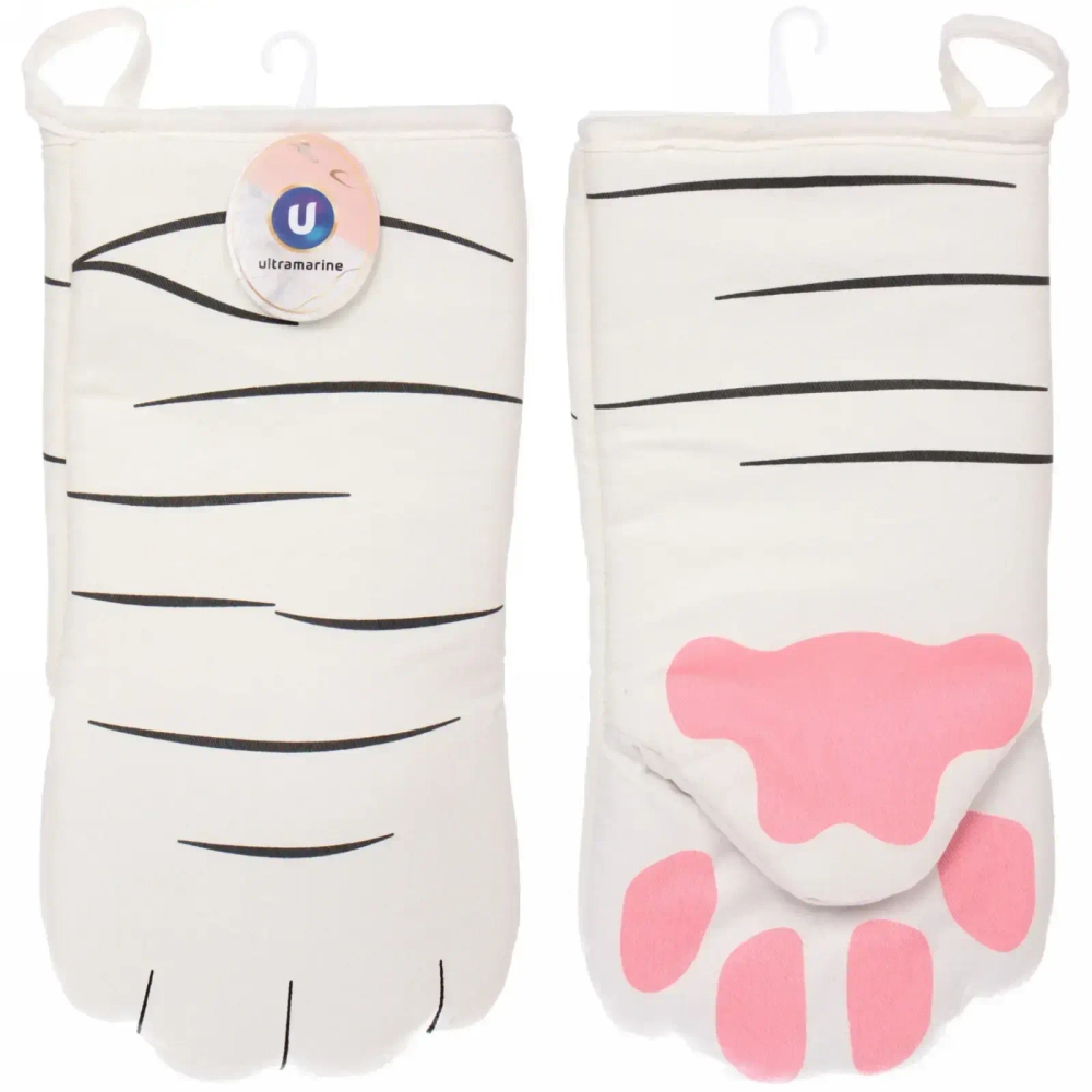 Прихватка «Animal-Белая лапка» 30*15см