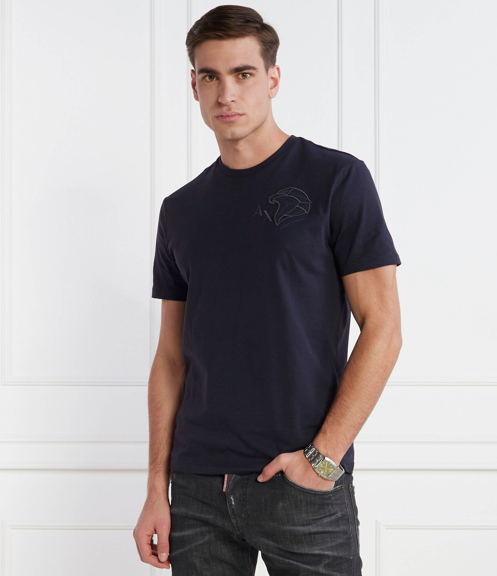 Футболка Armani Exchange - темно-синий(3DZTHL ZJ9TZ)
