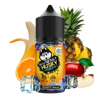 Жидкость HUSKY IMPORT DOUBLE ICE Salt (20MG STRONG) 30 ml - Frosty Palm (Тропические фрукты)