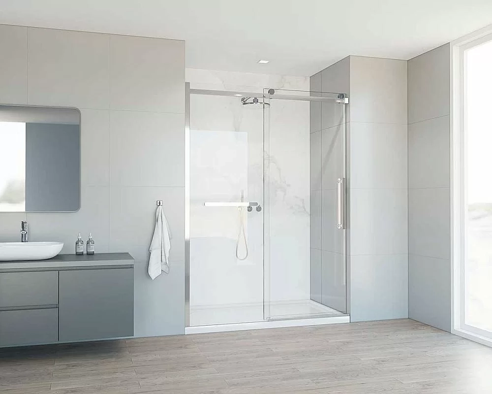 Душевая дверь Vincea Como Soft VDS-1CS150CL 150 профиль хром/стекло прозрачное