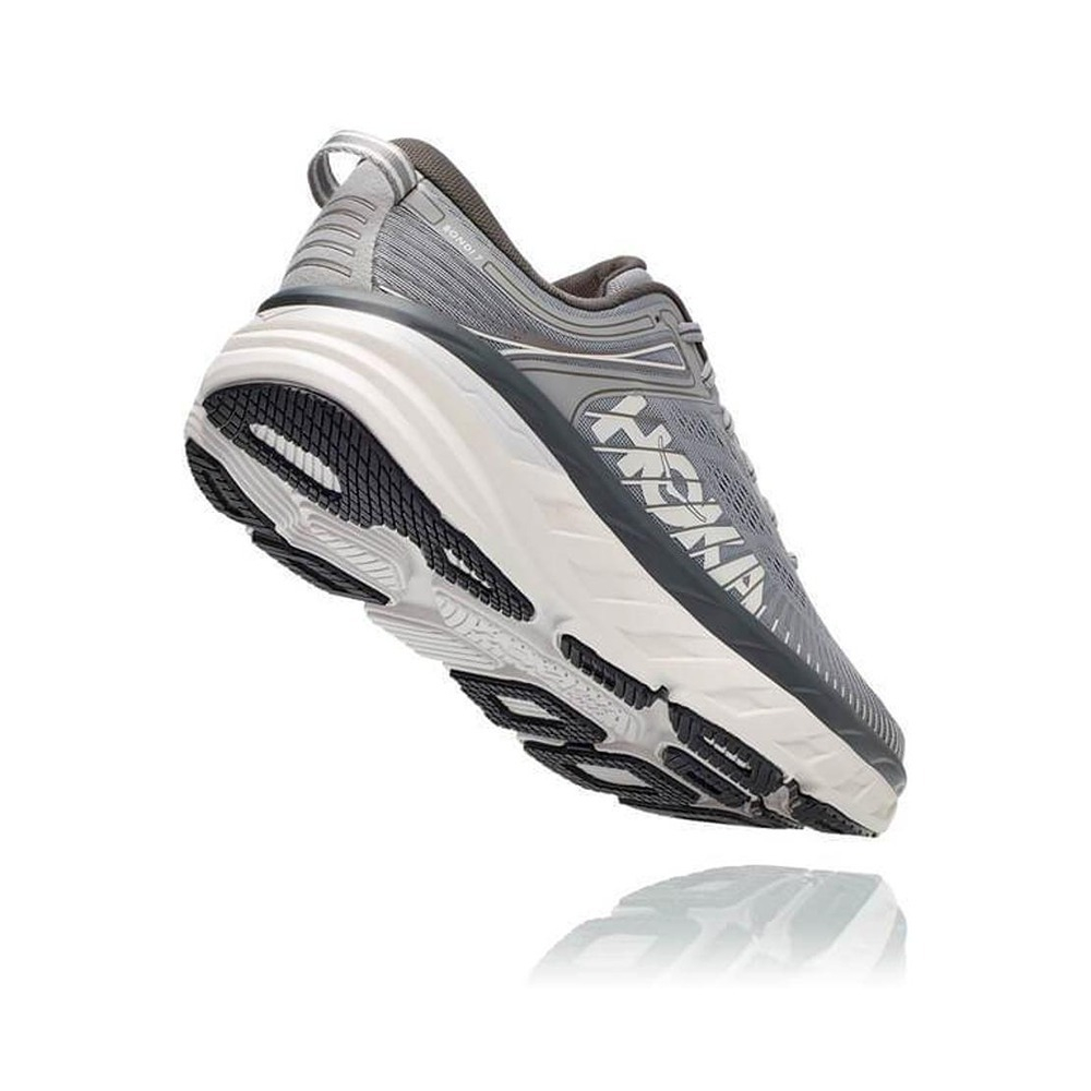Кроссовки мужские HOKA M BONDI 7 Wild Dove / Dark Shadow Grey