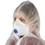 Комбинезон одноразовый с капюшоном Каспер-классик, плотность 30 г/м2, материал спанбонд, размер XXXL