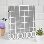 Штора для ванной 180*180см, PEVA