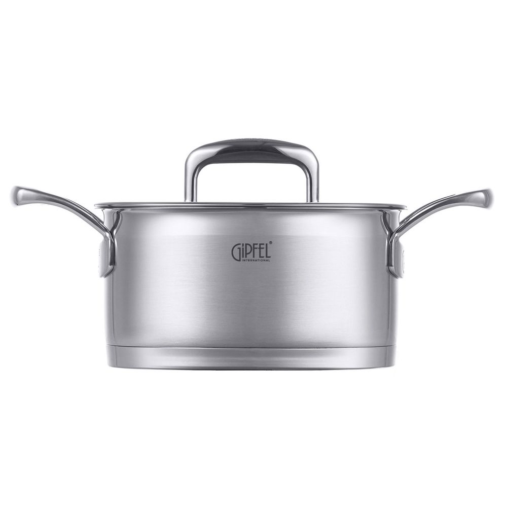 Кастрюля из нержавеющей стали Gipfel Prestige 1233 18 см/2 л