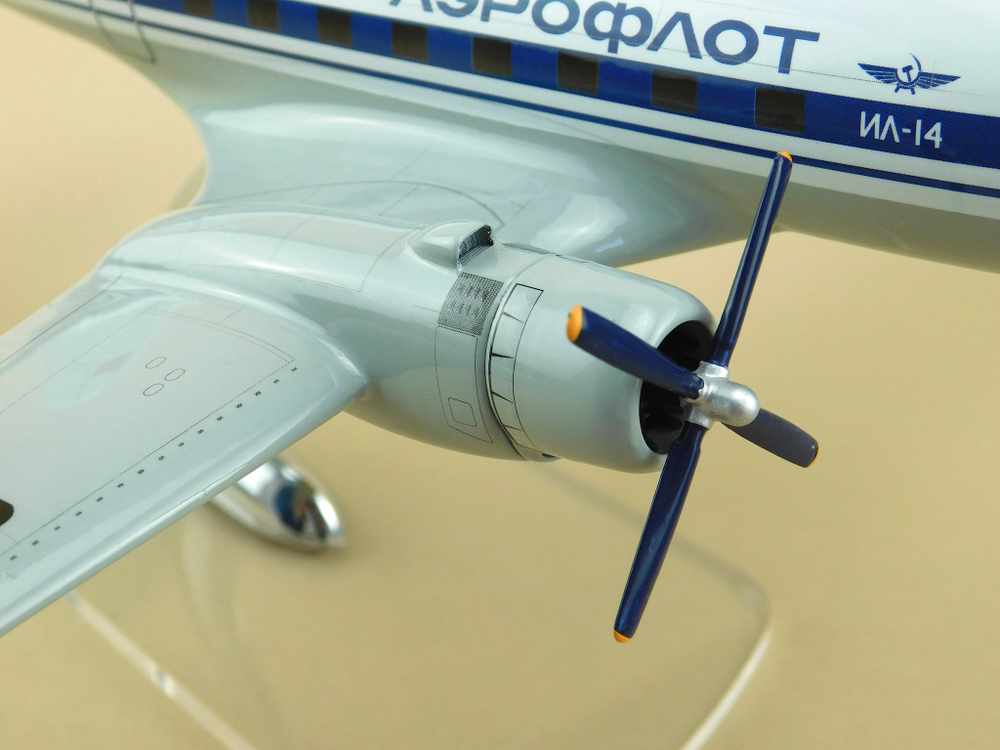Модель самолета Ил-14 (М1:72, Аэрофлот СССР-91483)